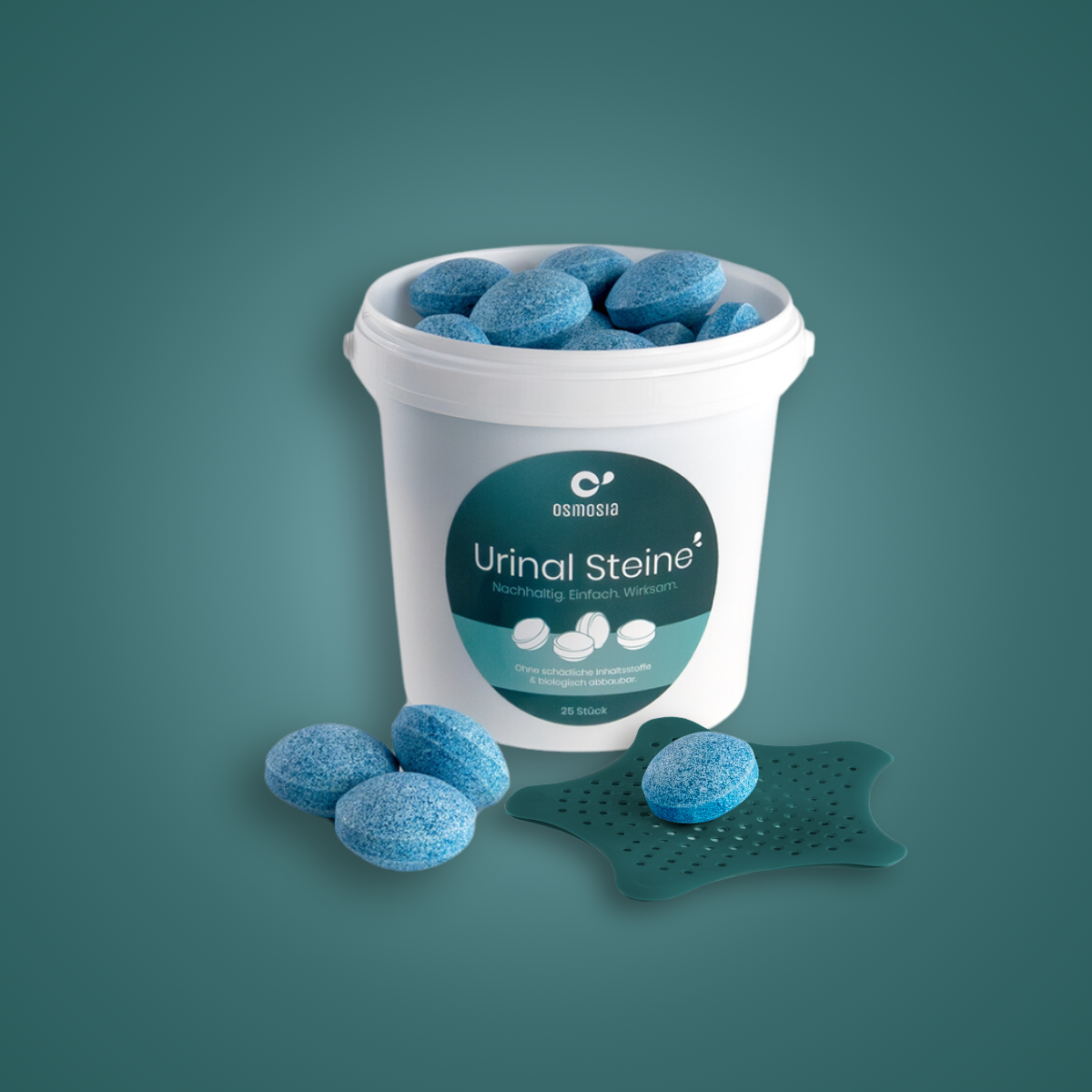 OSMOSIA Urinal Steine; 1 Kg (25 Steine)