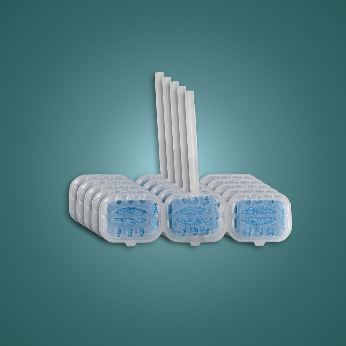 5 x WC-Einhänger "Smart" recycelter Kunststoff